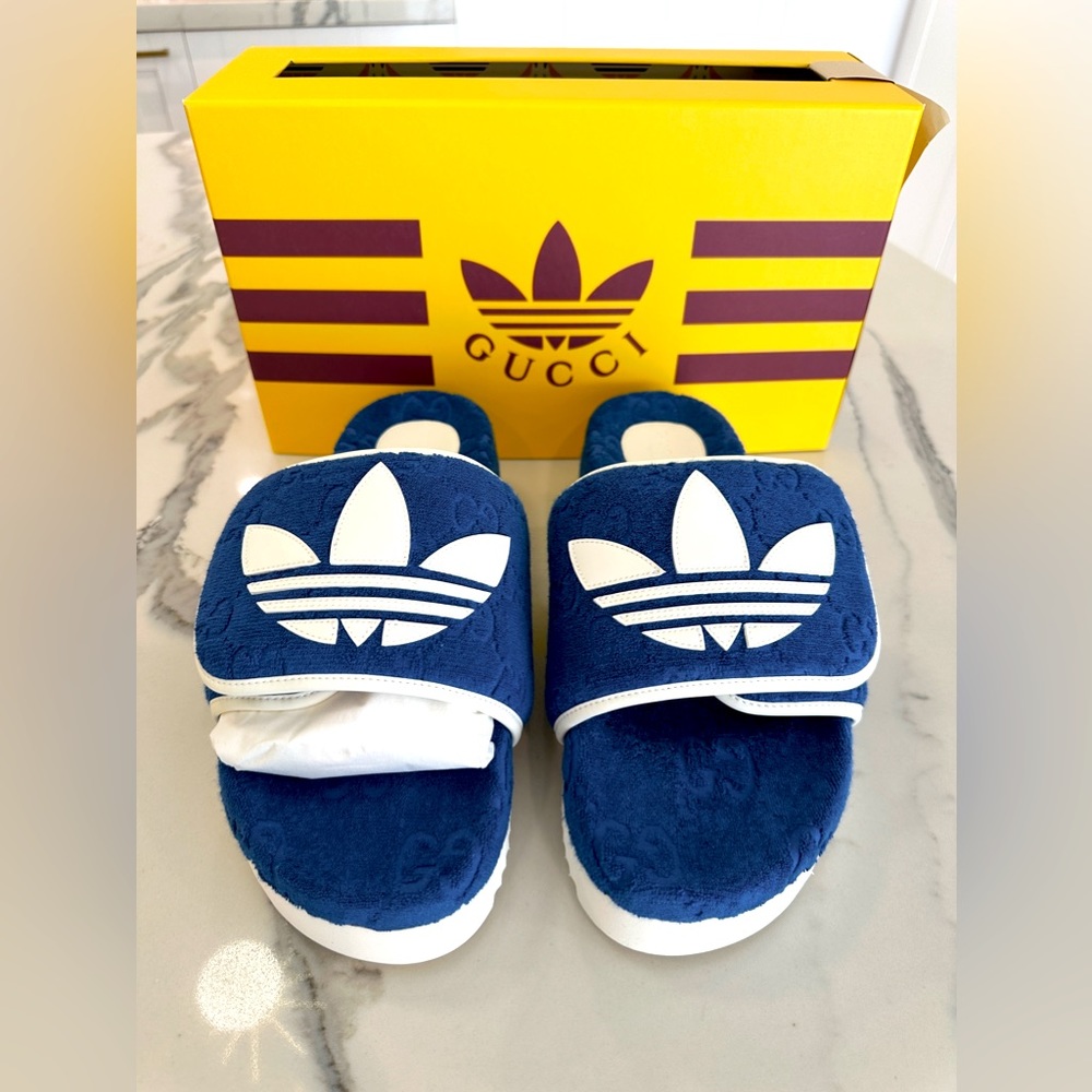 Gucci X Adidas Slides